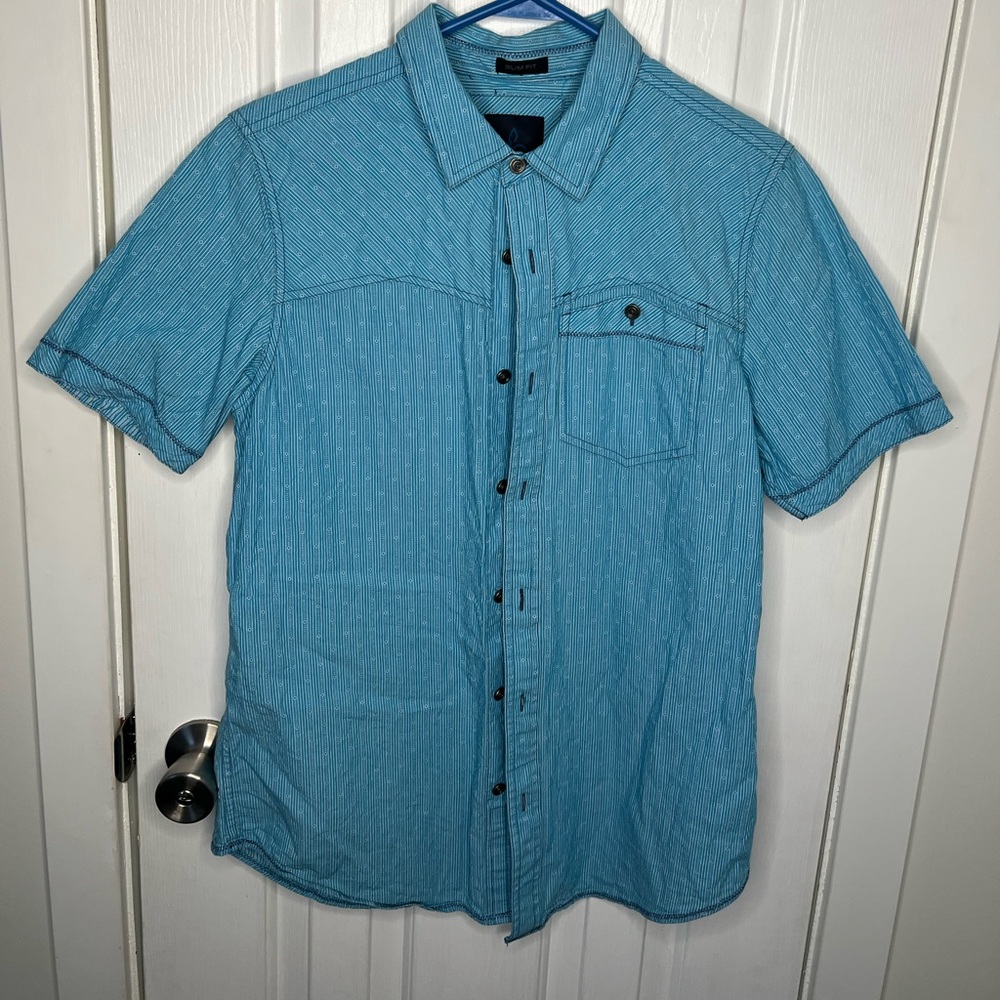 Prana size small slim fit button down